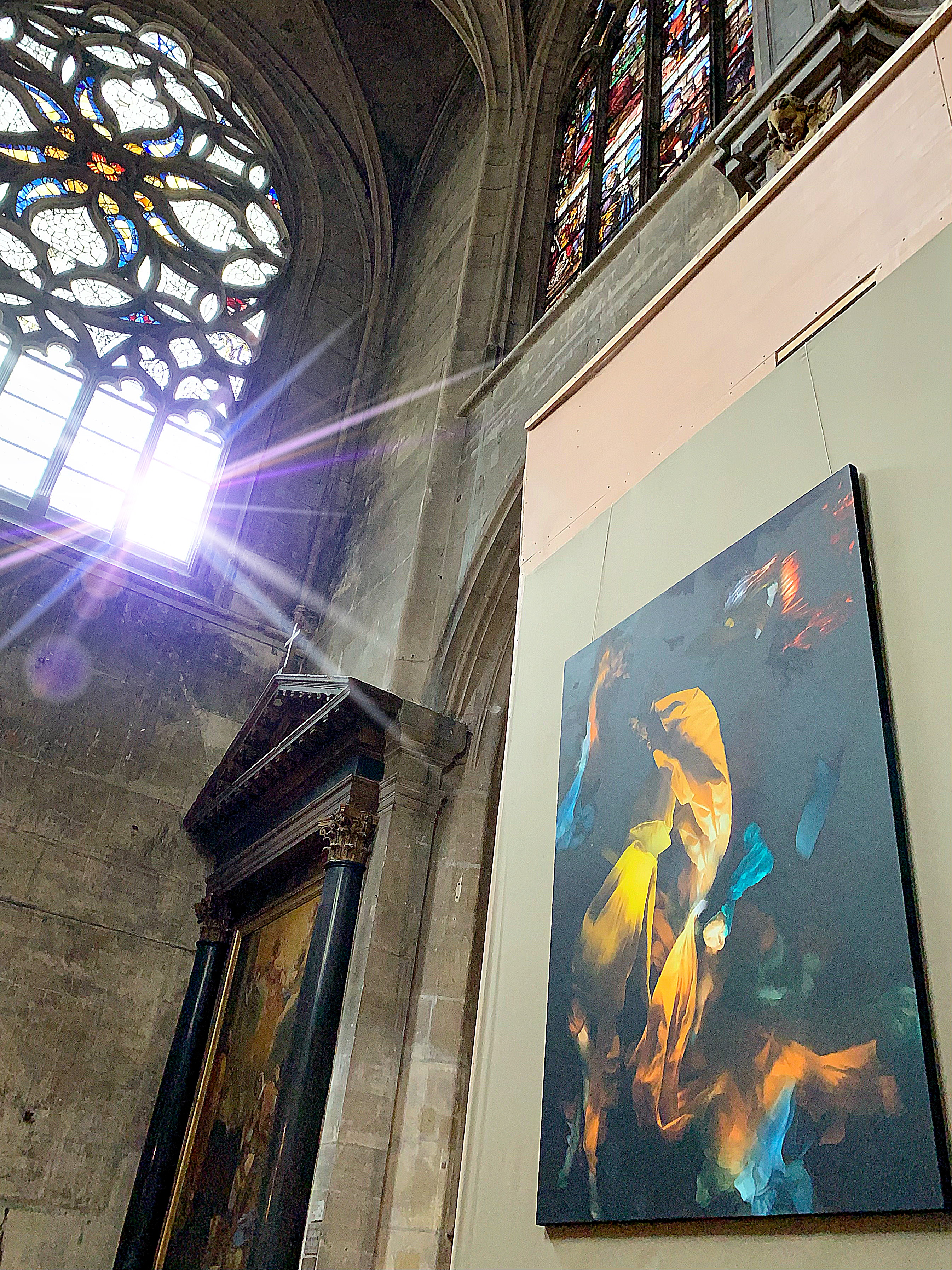 Christy Lee Rogers at The Saint Merry Church, Paris